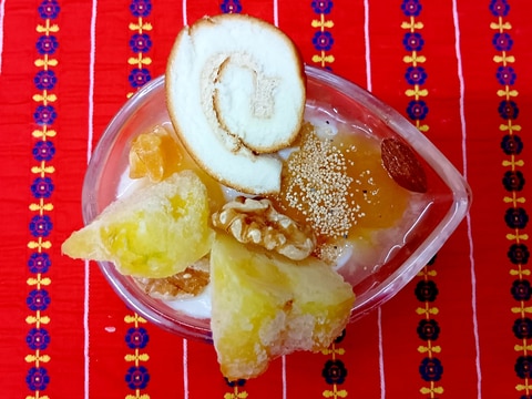 ロールケーキヨーグルト